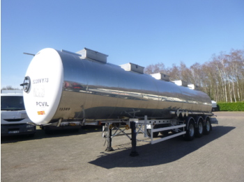 نصف مقطورة صهريج لنقل الكيماويات Magyar Chemical tank inox 33 m3 / 1 comp / ADR 05/2020: صور 1