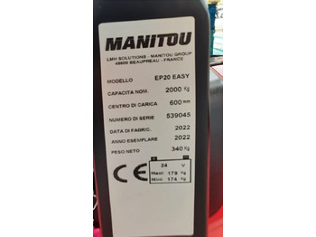 معدات الرفع منخفض المستوى MANITOU