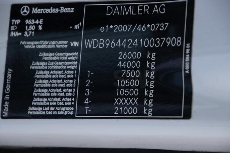 شاحنة جرار Mercedes ACTROS 2645 LS+KIPHYDR.: صور 9