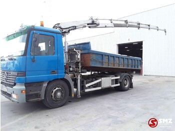 شاحنات الحاويات/ جسم علوي قابل للتغيير شاحنة, شاحنة كرين Mercedes-Benz Actros 1835 hiab 112-5: صور 4