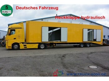 شاحنة نقل سيارات شاحنة Mercedes-Benz Actros 1845 Spezial Geschlossen Transport 4 PKW: صور 1