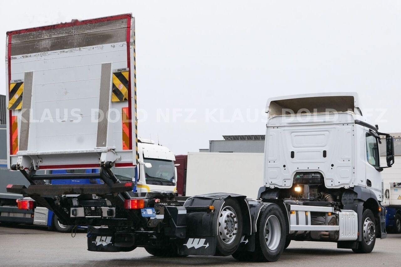 شاحنات الحاويات/ جسم علوي قابل للتغيير شاحنة Mercedes-Benz Actros 2540 6x2 BDF Container truck + tail lift: صور 3