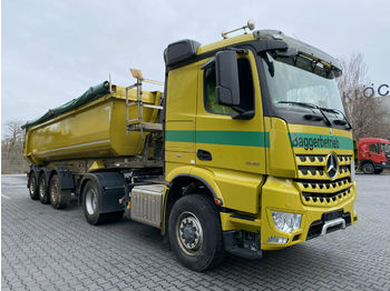 شاحنة جرار Mercedes-Benz Arocs 1848 4x4 HAD *Kipphyd. Euro 6 Blatt/Luft