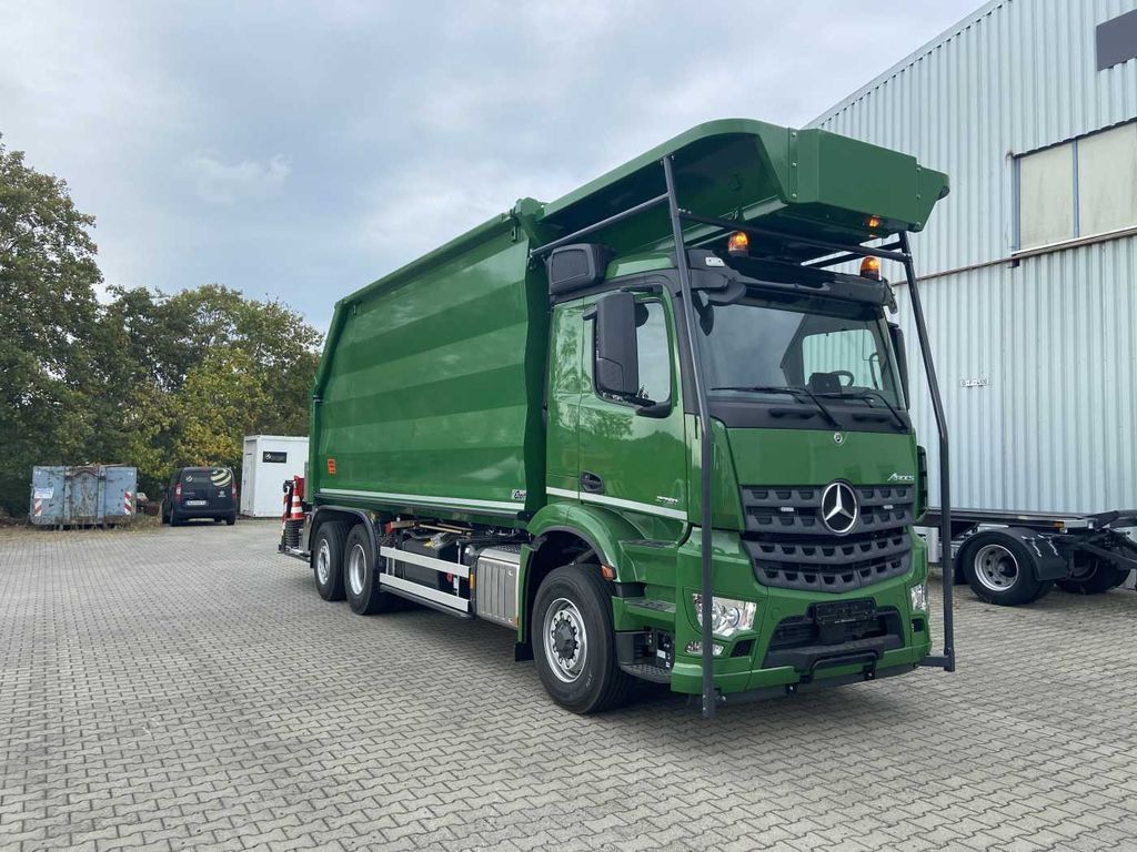 شاحنة قطع الأشجار, شاحنة كرين جديد Mercedes-Benz Arocs 2751L HAD + Q170L (11,5m!) -EBERT-Fäll-LKW: صور 13