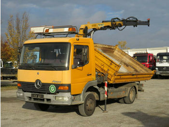 قلاب صغير Mercedes-Benz Atego 815 K 2-Achs Kipper Kran