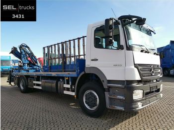 شاحنة Mercedes-Benz Axor 1833 L / Glastransport / Kran / German: صور 1