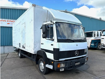 Mercedes-Benz LK 814 6-CILINDER WITH PLYWOOD BOX (FULL STEEL SUSPENSION / MANUAL GEARBOX) - بصندوق مغلق شاحنة: صور 2