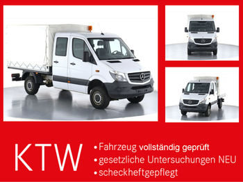 الشاحنات الصغيرة ستائر, الشاحنات الصغيرة كابينة مزدوجة Mercedes-Benz Sprinter 316CDI DOKA,Allrad,Standheizung: صور 1