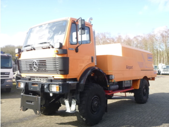 الشاسيه شاحنة, معدات الدعم الأرضي Mercedes SK 2031 4x4x4 Schmidt CJS9 airport sweeper snow plough: صور 4