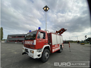  Steyr 4WD Fire Truck, Palfinger PK7000 Crane, Manual Gearbox, Front Winch, Generator, Light Tower (German Reg. Docs. Service History and Manuals Available) - المطافئ