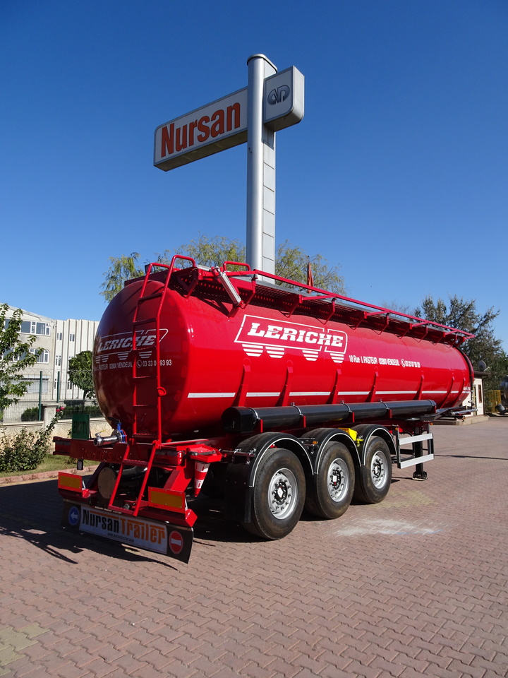 نصف مقطورة صهريج لنقل الكيماويات جديد NURSAN Slurry Tanker: صور 10