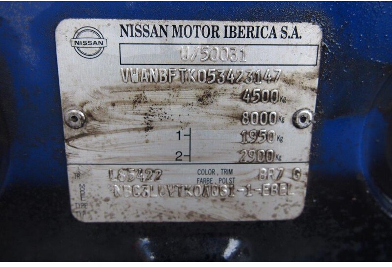 بصندوق مغلق شاحنة Nissan Atleon 45.13: صور 13