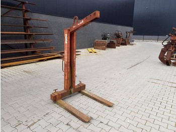 حفارة دلو Onbekend Gebruikte Pallethaak autolaadkraa