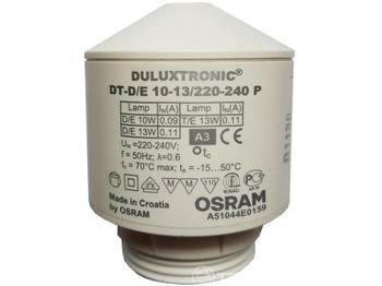 أضواء Osram Duluxtronic DT-D/E         Trafo EVG mit Duluxtronic DT-D/E         Trafo EVG mit Fassung DT-D/E 10-13 220-240 P: صور 1