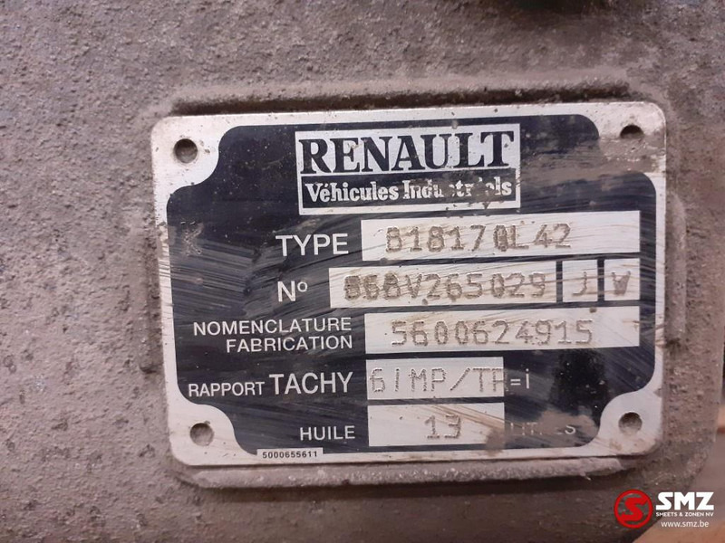 علبة التروس - شاحنة Renault Occ Versnellingsbak Renault B18: صور 5
