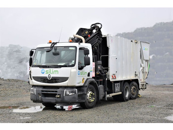 شاحنة كرين, شاحنة القمامة Renault Premium 320DXI*Müllwagen + HIAB 166E-3HIDUO/FUNK: صور 2