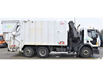 شاحنة كرين, شاحنة القمامة Renault Premium 320DXI*Müllwagen + HIAB 166E-3HIDUO/FUNK: صور 3