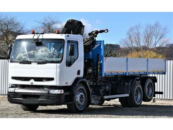 قلابات, شاحنة كرين Renault Premium 320 *KIPPER 6,30m+HIAB 122B-2 DUO: صور 3