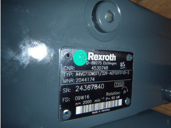مضخة هيدروليكية - آلات البناء Rexroth A4VG71DWDT1/32R-NZF02F011D-S -: صور 3