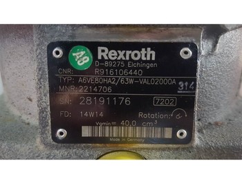 علم السوائل المتحركة Rexroth A6VE80HA2/63W - Drive motor/Fahrmotor/Rijmotor: صور 3