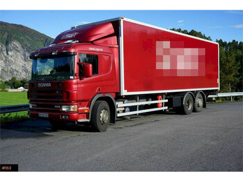 بصندوق مغلق شاحنة Scania 124G 6x2 Box truck. EU-approved until 07.07.2023.: صور 1