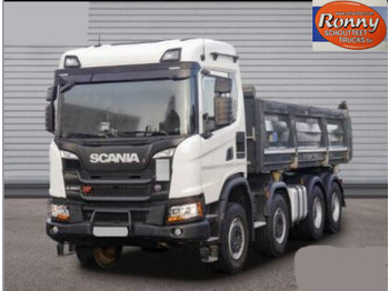 قلابات Scania G G450 8x4 Autom./Klima/eFH./Radio: صور 1