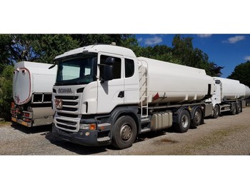شاحنة صهريج Scania R480 R480 20000 L ADR tank Petrol Fuel Diesel Euro 5: صور 1