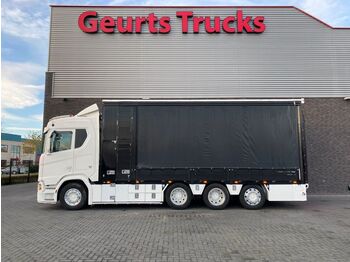 شاحنة نقل سيارات شاحنة Scania R580 V8 NGS 8X4 TRIDEM OPIJWAGEN/MACHINE TRANSPO: صور 1