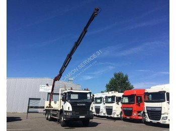 شاحنات مسطحة Scania Scania P 410: صور 1
