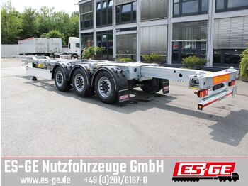 شاحنات الحاويات/ جسم علوي قابل للتغيير نصف مقطورة جديد Schmitz Cargobull 3-Achs-Containerchassis: صور 1
