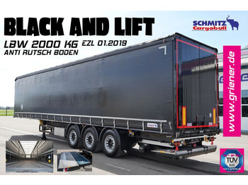 Schmitz Cargobull SCS 24/ LBW BÄR 2000 kg / LASI 12642 XL  LIFT  - الخيمة نصف مقطورة: صور 1