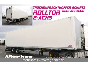 بصندوق مغلق نصف مقطورة جديد Schmitz Cargobull SKO 18/ ROLLTOR / ZURRLEISTE /LIFT / 2-achs !!!!: صور 1