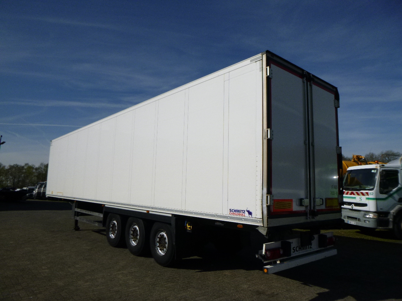 مبردة نصف مقطورة Schmitz Frigo trailer + Carrier Vector 1550: صور 3