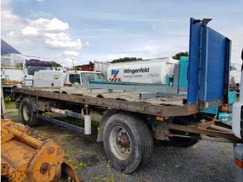 مقطورات مسطحة Schwarzmüller PA 2/E Pritsche BPW-Achsen
