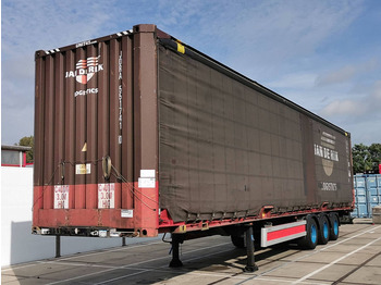 Hertoghs LPRS24 curtain container - شاحنات الحاويات/ جسم علوي قابل للتغيير نصف مقطورة