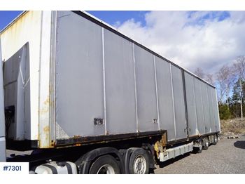  Narko 3 axle jumbo trailer with chapel - الخيمة نصف مقطورة
