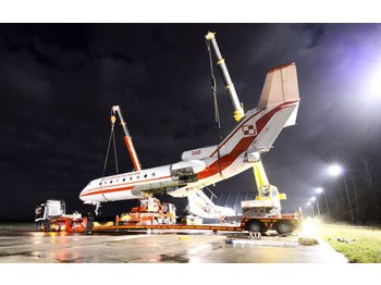 COMETTO SSLASP - عربة مسطحة منخفضة نصف مقطورة