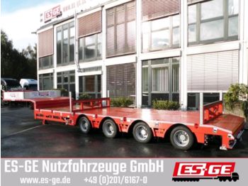 ES-GE 4-Achs-Sattelatieflader - ETS (elektr. Lenkung)  - عربة مسطحة منخفضة نصف مقطورة