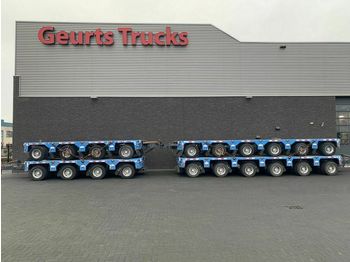 KAMAG- SHEUERLE K 25 K 25 MODULE 20 AXEL LINES - عربة مسطحة منخفضة نصف مقطورة