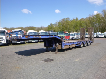 King 3-axle semi-lowbed trailer 9 m / 32 t + ramps - عربة مسطحة منخفضة نصف مقطورة