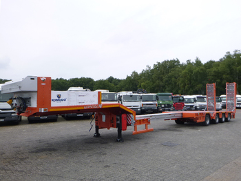 Komodo Semi-lowbed trailer KMD4 extendable 14 m / NEW/UNUSED - عربة مسطحة منخفضة نصف مقطورة