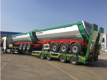 OZSAN TRAILER 4 AXLE LOW LOADER (OZS - L4) - عربة مسطحة منخفضة نصف مقطورة