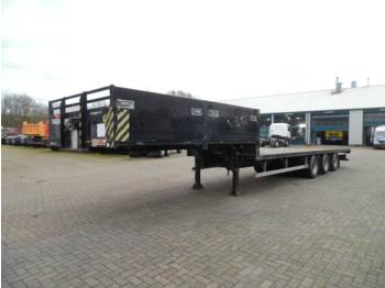 SDC 3-axle semi-lowbed container trailer - عربة مسطحة منخفضة نصف مقطورة