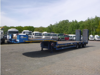 Verem 3-axle semi-lowbed trailer 39 t / 9.1 m + ramps - عربة مسطحة منخفضة نصف مقطورة