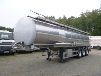 Dijkstra Chemical tank inox 37.5 m3 / 1 comp - نصف مقطورة صهريج