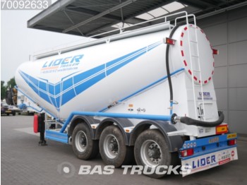 Lider 35m3 Cement Silo German Docs Liftachse C24 Compressor GENCom - نصف مقطورة صهريج
