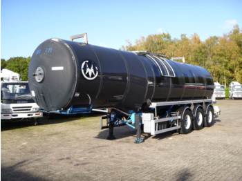 Magyar Bitumen tank inox 31 m3 / 1 comp - نصف مقطورة صهريج
