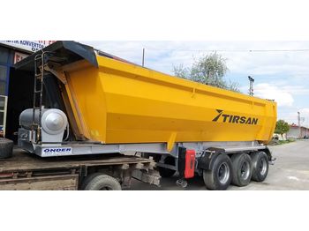 TIRSAN USED TIPPER TRAILER SUITABLE FOR REFURBISHMENT - قلابة نصف مقطورة