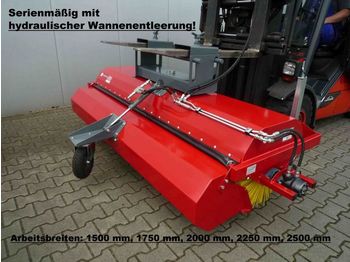 مكنسة - رافعة شوكية جديد Staplerkehrmaschinen 2,00 m, einschl. hydr. Entl: صور 1