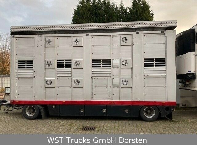شاحنة نقل المواشي مقطورة Stehmann 3 Stock Ausahrbares Dach  Vollalu: صور 18